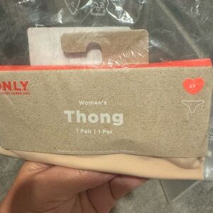 New with tags/bag never opened 2x barely there thongs